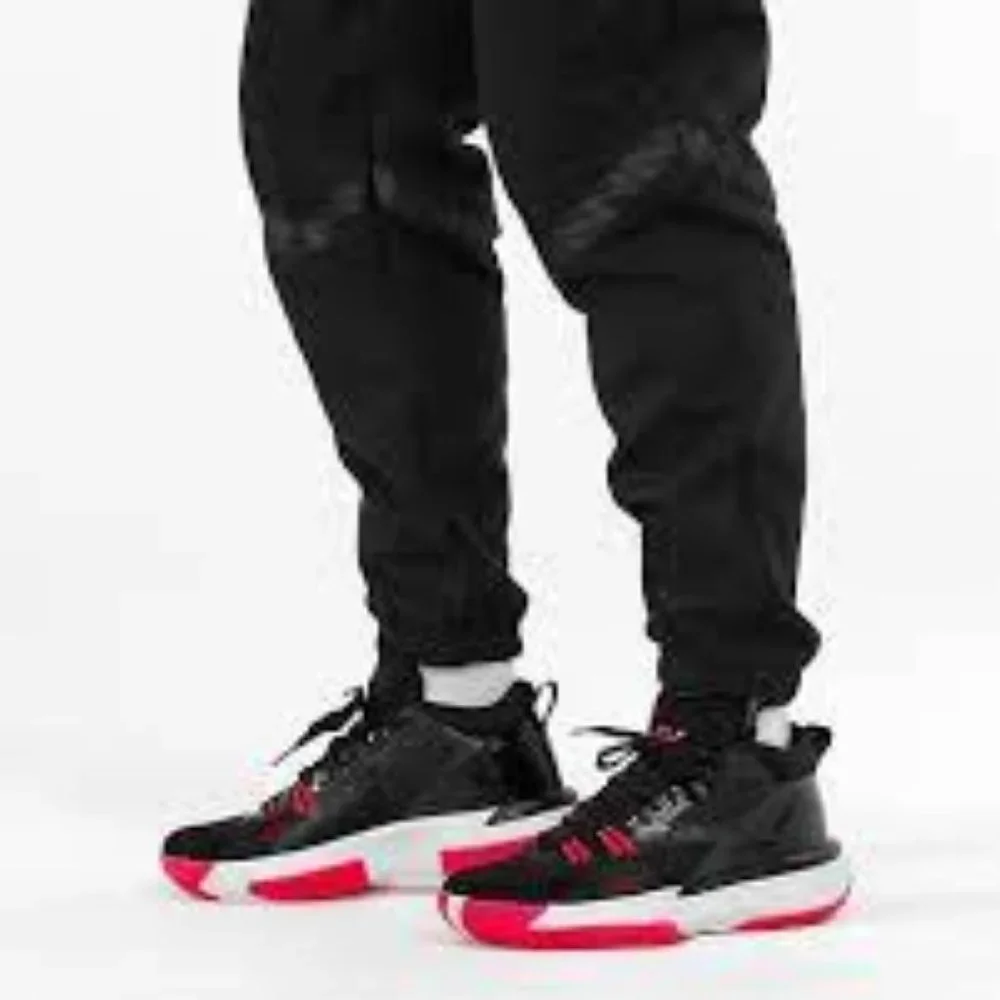 Nike Jordan Zion 1 Bloodline Black Basketball Shoes DA3130-006 Size 9.5